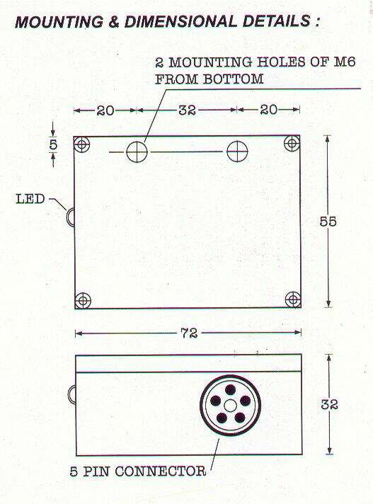 Magnetic Sensor-30 Dimensions